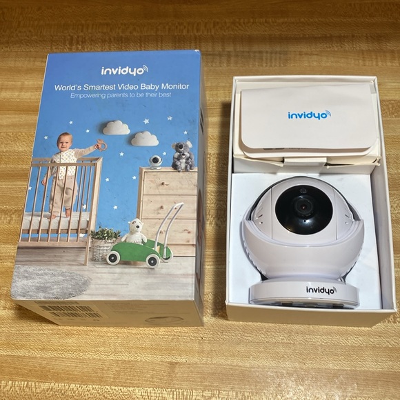 Invidyo WifiVIdeo Baby Monitor with Camera and Audio New Other